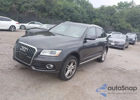 2017 Audi Q5 2.0T Premium from USA, damaged, VIN WA1L2AFP6HA091714